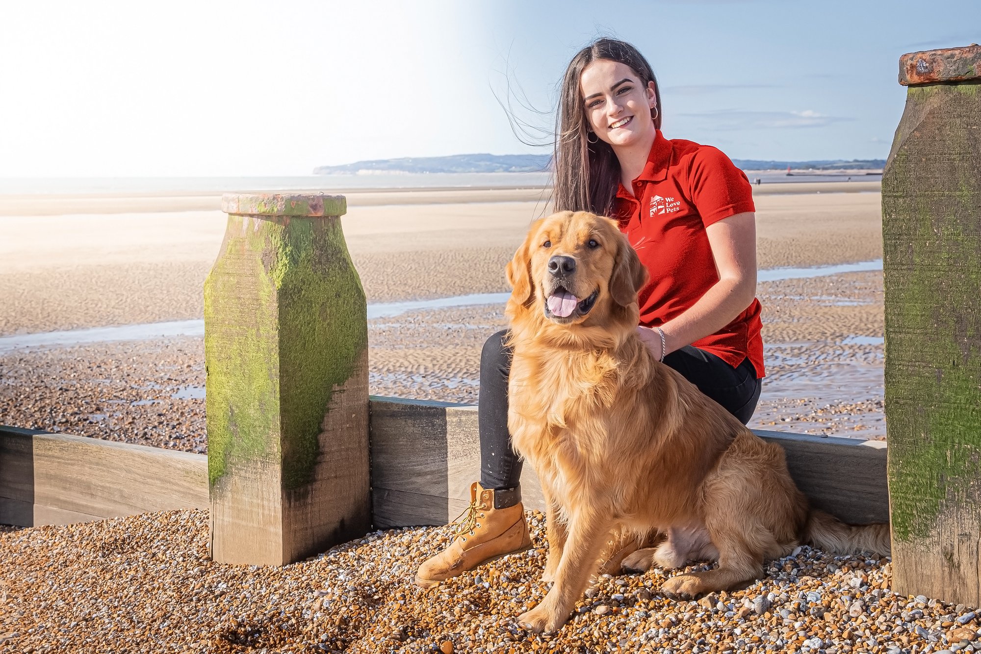 Eastbourne franchisee with dog Eastbourne franchisee with dog